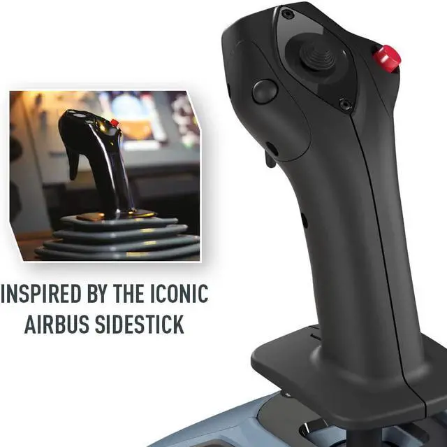 Alt view image 3 of 7 - Thrustmaster TCA Officer Pack Airbus Edition for Flight Simulation (Compatible with PC)