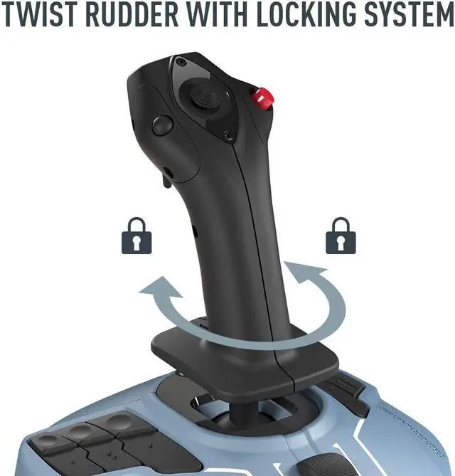 Alt view image 7 of 7 - Thrustmaster TCA Officer Pack Airbus Edition for Flight Simulation (Compatible with PC)