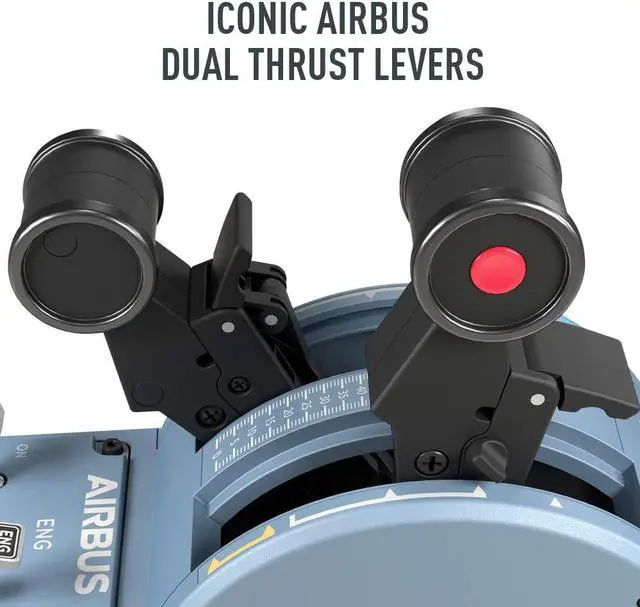 Alt view image 6 of 7 - Thrustmaster TCA Officer Pack Airbus Edition for Flight Simulation (Compatible with PC)