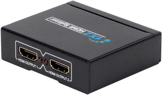 Alt view image 8 of 12 - Monoprice Blackbird 4K Mini 1x2 HDMI Splitter | USB-Powered, 4K Ultra HD, 1080p @60Hz