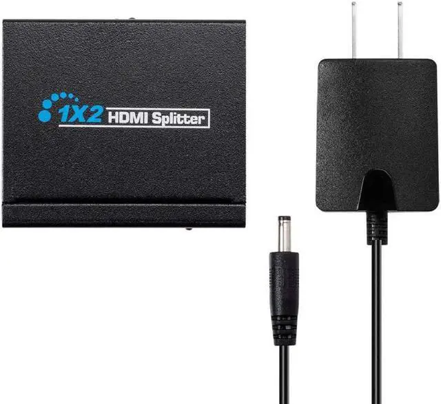 Alt view image 11 of 12 - Monoprice Blackbird 4K Mini 1x2 HDMI Splitter | USB-Powered, 4K Ultra HD, 1080p @60Hz