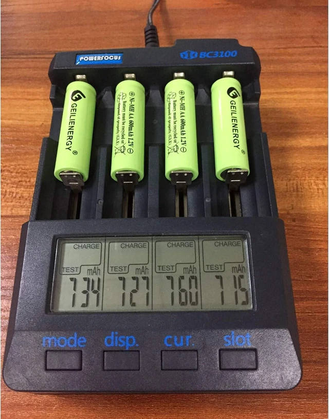 Alt view image 2 of 7 - NiMH AA 600mAh 1.2V Rechargeable Batteries for Solar Lights, Garden Lights, Remotes, Mice(Pack of 20)