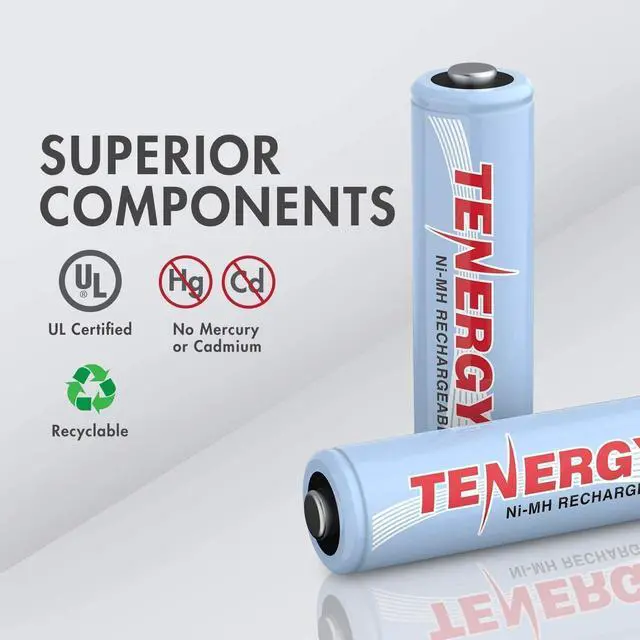 Alt view image 6 of 7 - AA AAA C and D Battery, 1.2V Rechargeable NiMH Batteries Combo, 8-Pack 2500mAh AA Cells, 8-Pack 1000mAh AAA Cells, 4-Pack 5000mAh C Cells and 4-Pack 10000mAh D Cell Batteries