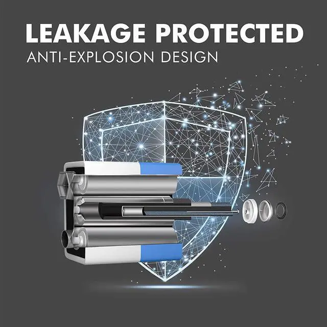 Alt view image 3 of 7 - Voniko 9V Batteries - Alkaline 9V Battery 12 Pack - Ultra Long Lasting with a 7-Year Shelf Life