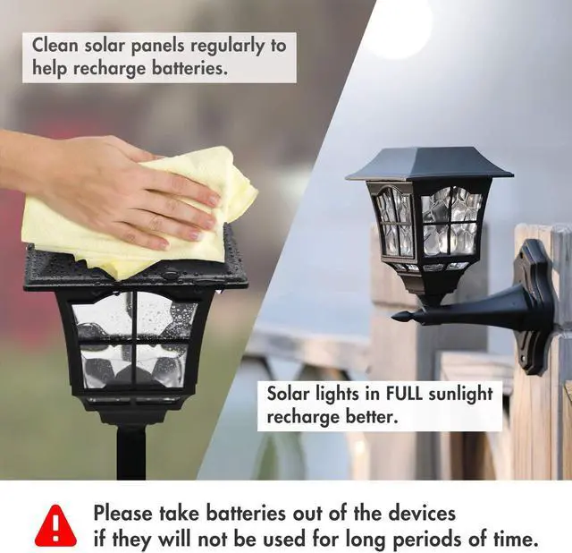 Alt view image 2 of 7 - Tenergy Rechargeable NiCd Battery 1000mAh 1.2V AA Battery Pack for Solar Lights, Garden Lights, 48 Pack