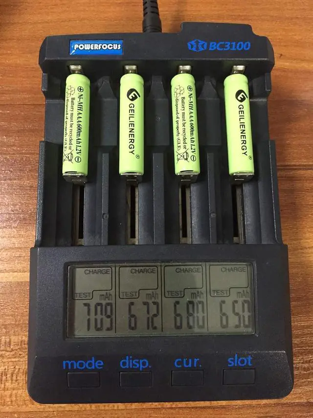 Alt view image 7 of 7 - Solar Light Batteries AAA Triple A NiMH 600mAh 1.2V Rechargeable for Garden Solar Lights Remotes Mice(20Pcs)