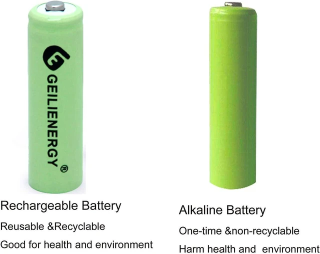 Alt view image 6 of 7 - AA Ni-MH 600mAh 1.2V Rechargable Solar Light Batteries for Outdoor Solar Lamps Garden Lights Remotes Mice(20Pcs)