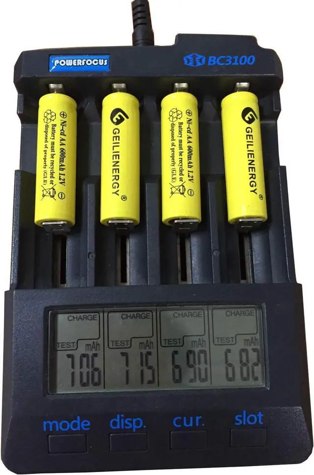 Alt view image 4 of 7 - AA NiCd 600mAh 1.2V Solar Batteries Rechargable for Outdoor Garden Solar Lights Lamp(20 Pack AA Yellow)