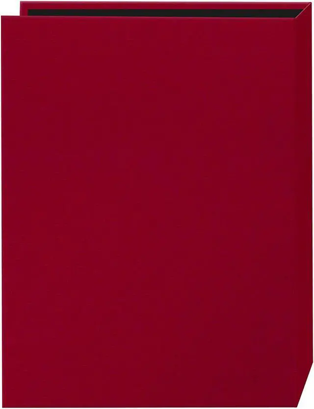 Alt view image 2 of 3 - Pioneer Photo 24-Pocket Frame Cover Album for 5 by 7-Inch Prints, Apple Red Fabric