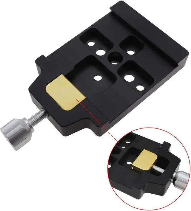 Alt view image 2 of 5 - 80mm Premium Losmandy Level Dovetail Clamp Saddle Style Plate