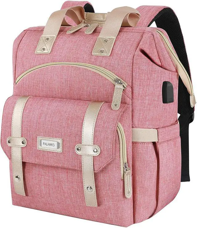 Main image of Laptop Backpack for Women Large Computer Backpack 17 Inch Laptop with USB Charging Port Water Resistant Teacher work nurse Doctor Bookbag