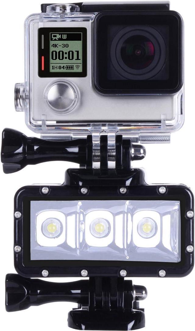Alt view image 5 of 7 - Suptig Diving Light High Power Dimmable Waterproof LED Video Light Fill Night Light Diving Underwater Light for Gopro Hero 12/11/10/9/8/7/6/5/4/3/3+/Hero Session/AKASO/DJI osmo Waterproof 147ft(45m)