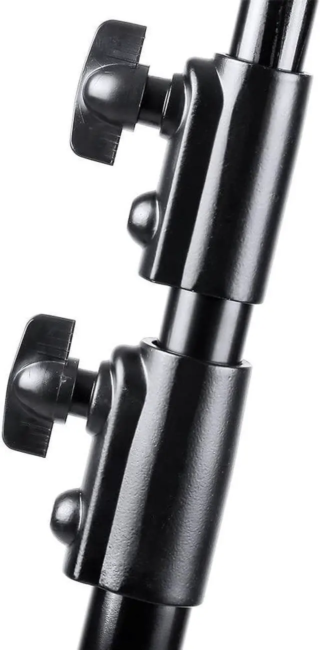 Alt view image 4 of 6 - NEEWER PRO 9feet/260cm Spring Loaded Heavy Duty Photography Photo Studio Light Stands with 1/4" Screw & 5/8 Stud for Video, Portrait and Photography Lighting (2 Packs)