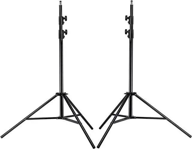 Main image of NEEWER PRO 9feet/260cm Spring Loaded Heavy Duty Photography Photo Studio Light Stands with 1/4" Screw & 5/8 Stud for Video, Portrait and Photography Lighting (2 Packs)