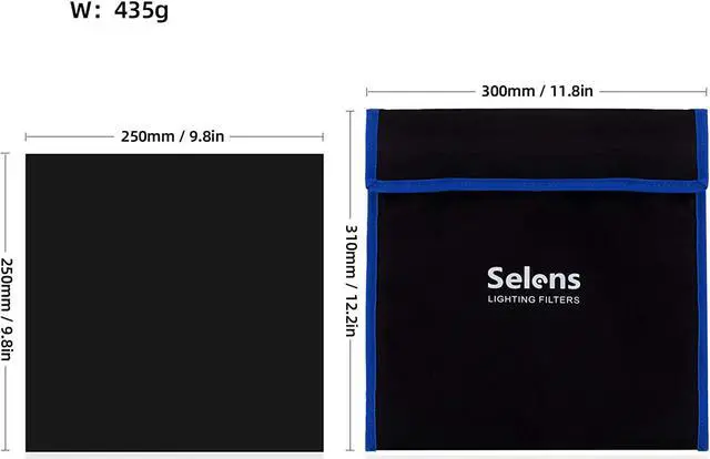 Alt view image 6 of 7 - Selens 20pcs Color Gel Filter for Lighting Effect, 10x10 Inches Photography Color Correction Kit for Photo Video Studio, 20 Assorted Colors, Lighting Filters Transparent Color Sheet Filter Sheet Gels