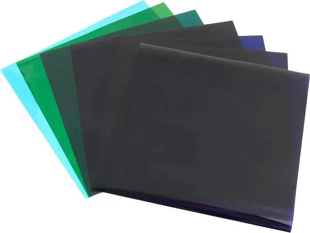 Alt view image 7 of 7 - Selens 20pcs Color Gel Filter for Lighting Effect, 10x10 Inches Photography Color Correction Kit for Photo Video Studio, 20 Assorted Colors, Lighting Filters Transparent Color Sheet Filter Sheet Gels