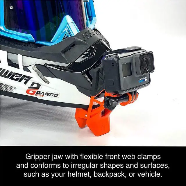 Alt view image 4 of 7 - Design Gripper Mount for GoPro
