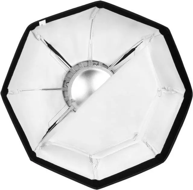 Alt view image 4 of 7 - Neewer Photo Studio 24 inches/60 Centimeters Beauty Dish and Octagonal Softbox Combination with Bowens Speedring for Bowens,Perfect for Portrait,Product Photography and Video Shooting