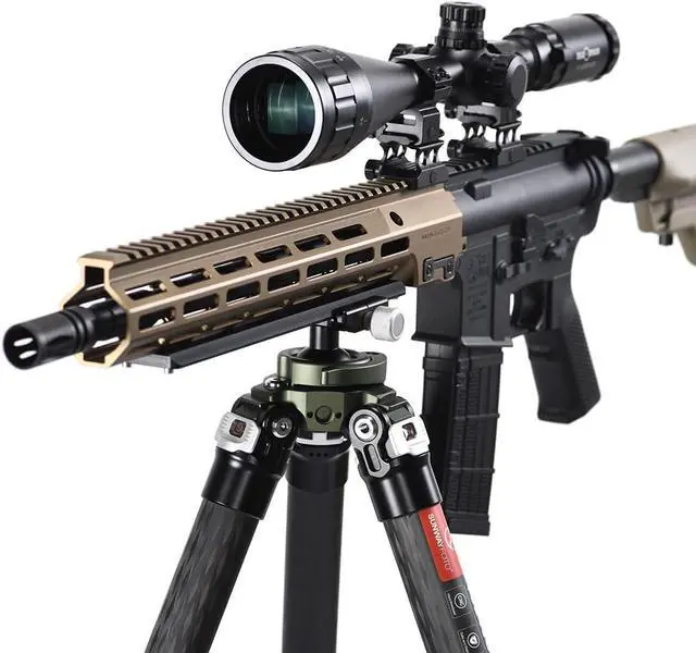 Alt view image 6 of 7 - Arca Dovetail Rail for M-LOK System Quick-Release Tripod Mount Adapter