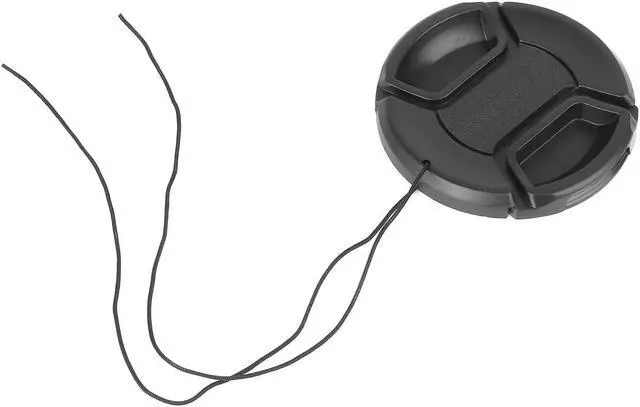 Alt view image 4 of 5 - ChromLives 58mm Lens Cap with Lens Cap Leash Hole Bundle Compatible with Nikon Canon DSLR Cameras (58mm)- 4 Pack
