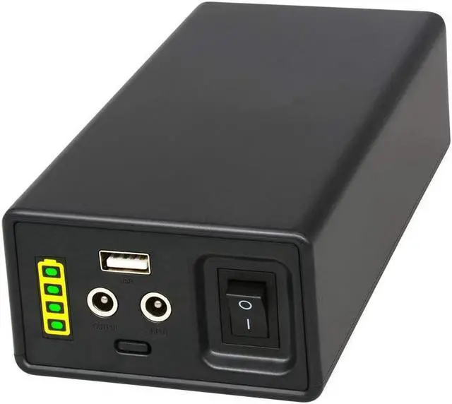 Main image of 142.08Wh Portable Power Bank PB120B1, 38400mAh Multi Output Power Supply, Dual DC 12V and 5V USB Out for LED Strip, CCTV Camera, Mobile Devices
