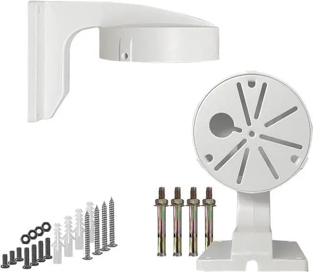 Main image of WiTi 4.7 inches Wall Mount Bracket for Dome Security Camera,Deep Base Junction Box Cable Management Mounting Case, CCTV IP Surveillance Cameras Holder Metal Solid Outdoor Indoor