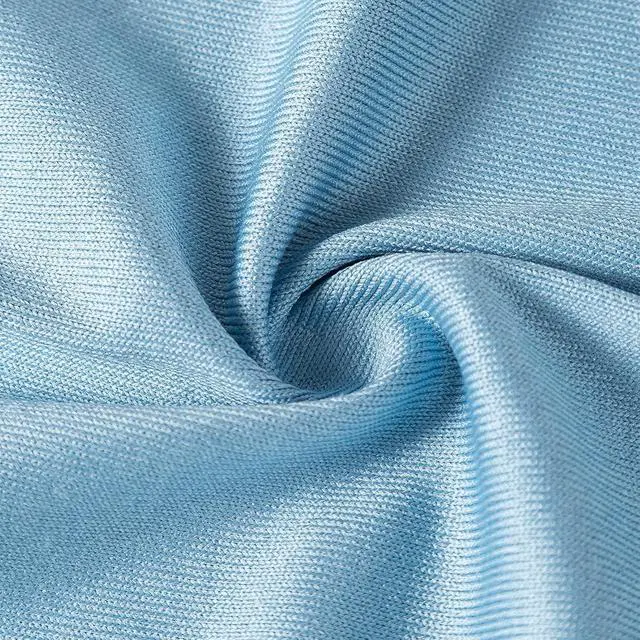 Alt view image 2 of 6 - Puomue 6 Pack Microfiber Glass Cleaning Cloth, 16 Inch X 16 Inch, Lint Free Quickly Clean Window, Glasses, Windshields, Mirrors, and Stainless Steel, Blue