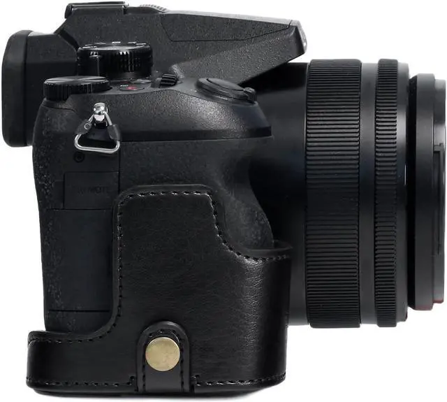 Alt view image 6 of 7 - Ever Ready Leather Camera Case Compatible with Sony Cyber-Shot DSC-RX10 IV DSC-RX10 III