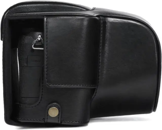 Alt view image 7 of 7 - Ever Ready Leather Camera Case Compatible with Sony Cyber-Shot DSC-RX10 IV DSC-RX10 III
