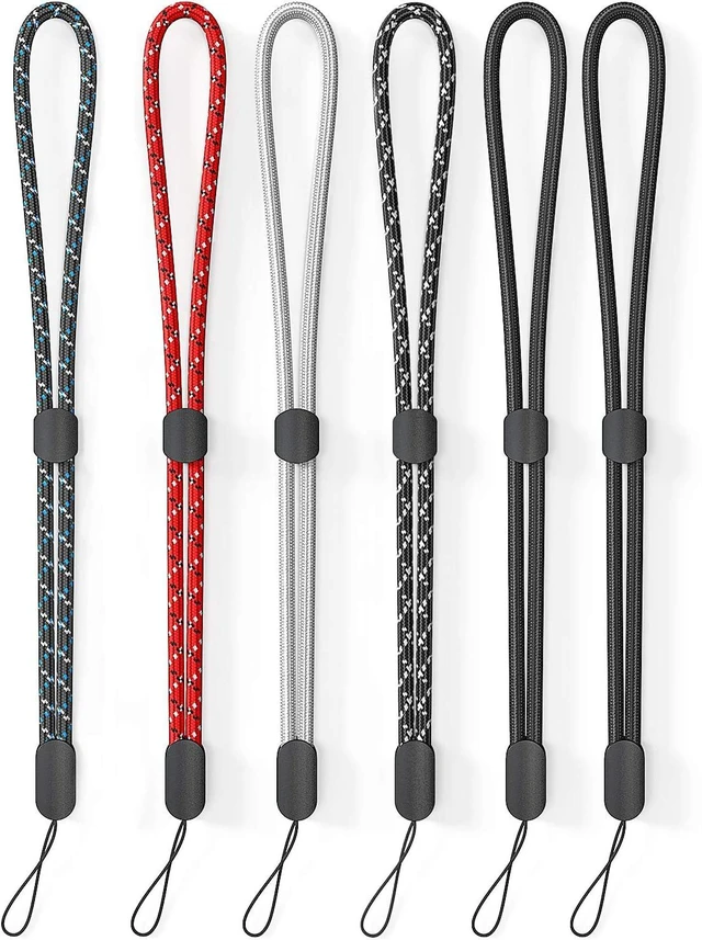 Main image of 6 Pack Cell Phone Camera Wrist Straps Wrist Lanyards