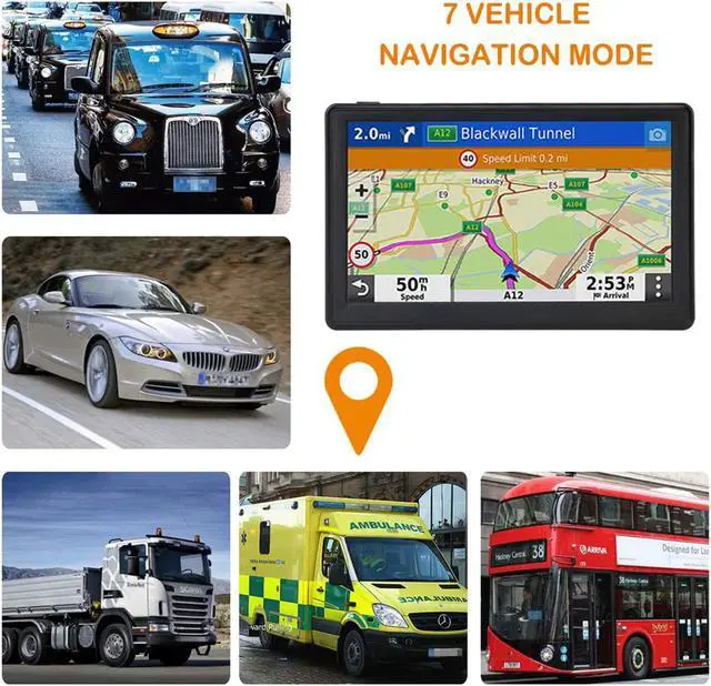 Alt view image 6 of 7 - OHREX N700 GPS Navigation for Car Truck RV, GPS Navigator with 7 inch, 2024 Maps (Free Lifetime Updates), Truck GPS Commercial Drivers, Semi Trucker GPS Navigation System, Custom Truck Routing