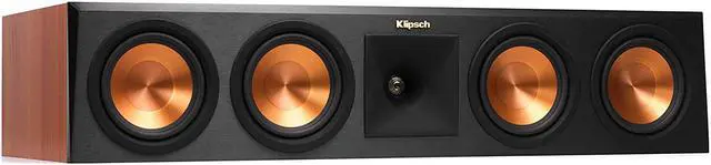 Alt view image 11 of 14 - Klipsch RP-440C Reference Premiere Center Channel Speaker With Quad 4" Cerametallic Cone Woofers - Each (Cherry)
