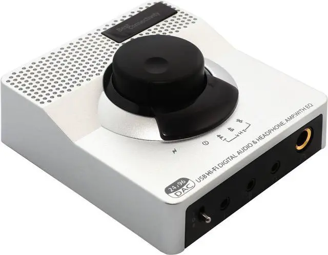 Main image of Syba USB 24 Bit 96 KHz DAC Digital to Analog Headphone Amplifier 2 Stage EQ Digital/Coaxial Output and RCA Output (SD-DAC63118)