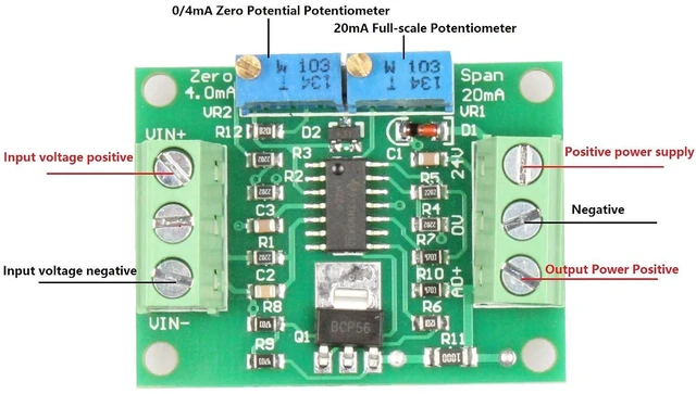 Alt view image 2 of 7 - Voltage to Current Module 0-5V to 0-20mA
