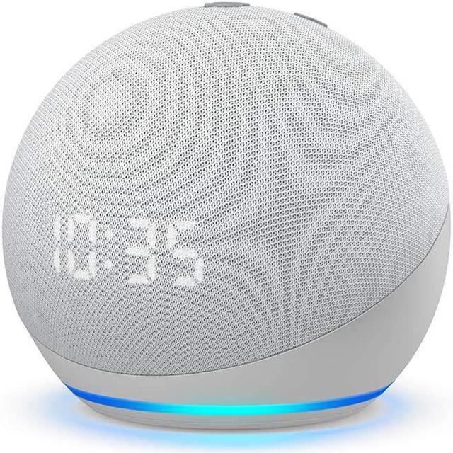 Alt view image 16 of 20 - Amazon 53-023503 Home AutomationEcho Dot (4th Gen) | Smart Speaker with Clock and Alexa | Glacier White