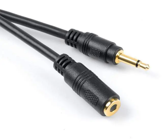 Alt view image 3 of 4 - 3.5mm Mono Extension 12FT - 12V Trigger IR Infrared Sensor Receiver Extension Extender 3.5mm 1/8 TS Monaural Mini Mono Audio Plug Jack Connector Male to Female Cable Wire Cord (12FT)