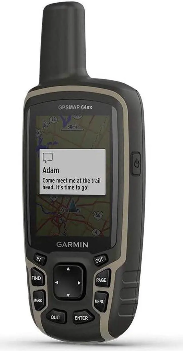 Alt view image 13 of 17 - Garmin GPSMAP 64sx Handheld GPS Navigator Handheld Mountable 0100225810
