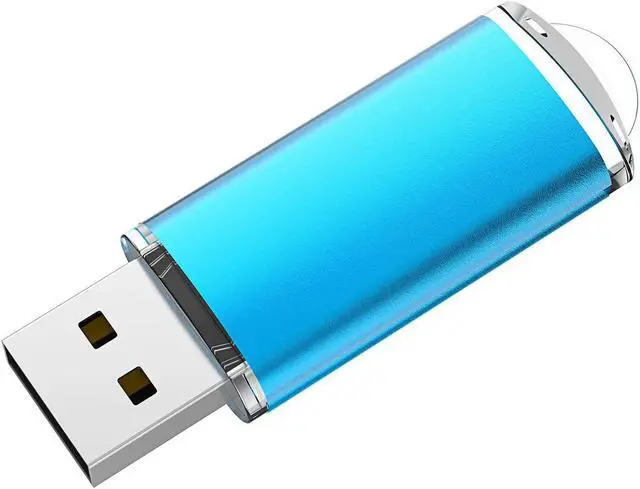 Alt view image 6 of 7 - USB Flash Drive 32GB Thumb Drive 2.0 High Speed Memory Stick Jump/ Zip/ Pen Drive Blue 32 GB