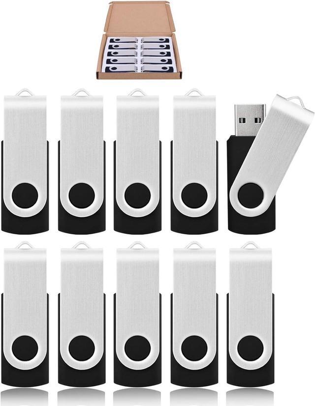Alt view image 4 of 7 - 16GB Flash Drive USB Flash Drive 20 Pack Flash Drive 16 gb Flash Drive Thumb Drive Bulk USB Drive Swivel Pen Drive for Data Storage Black