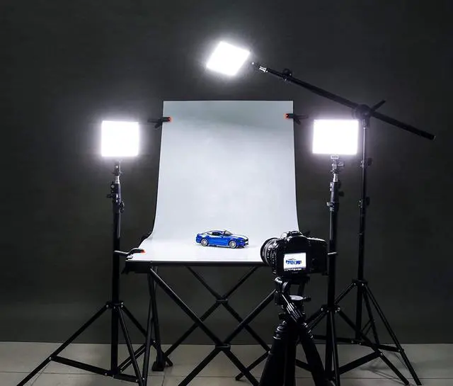 Alt view image 5 of 6 - VILTROX L116T CRI95+ Super Slim Dimmable LED Light Panel,Bi-Color 3300K-5600K LED Video Light with LCD Control/Light Mount (NO Battery/No ac Adapter)