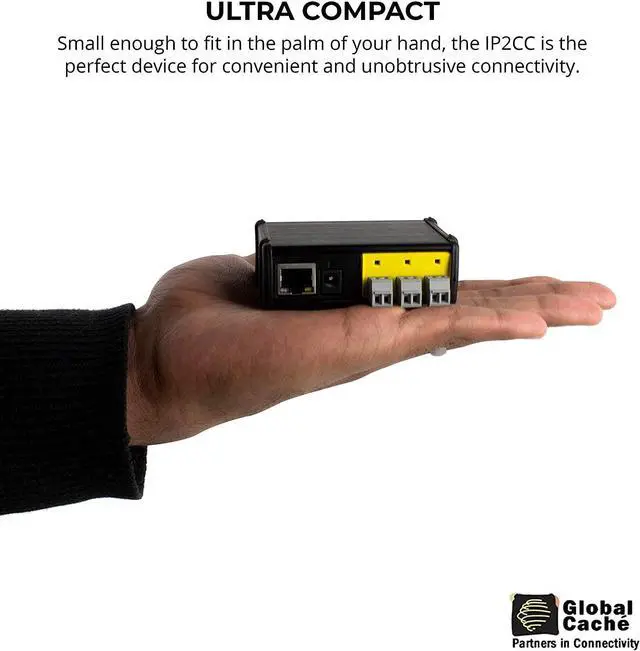 Alt view image 4 of 5 - Global Caché IP2CC iTach TCP/IP to Contact Closure Converter - Connects Relay Devices to a Wired Connection