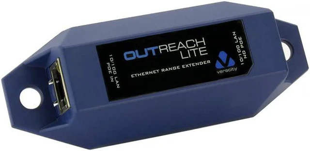 Main image of Veracity USA Outreach Lite POE-Powered LAN Extender (100m ext. - no POE Out) VOR-ORL