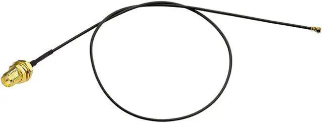 Alt view image 2 of 7 - Bingfu U.FL IPX IPEX MHF4 to RP-SMA Female Bulkhead Mount WiFi Antenna Cable 30cm 12 inch 2-Pack for Intel AX200NGW 8265AC 8265NGW 7265AC 9560AC M.2 NGFF Interface Wireless Network Card WiFi Adapter