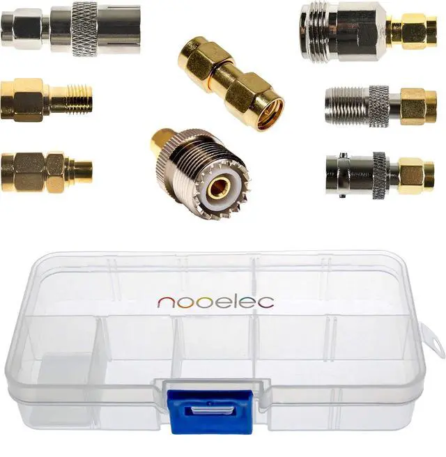 Alt view image 4 of 7 - NESDR SMArt v5 RTL-SDR Essentials Starter Kit - Includes Everything to Start with Software Defined Radio Including Premium SDR, Flamingo FM Bandstop Filter, 3 Antennas, 10 Adapters & Case