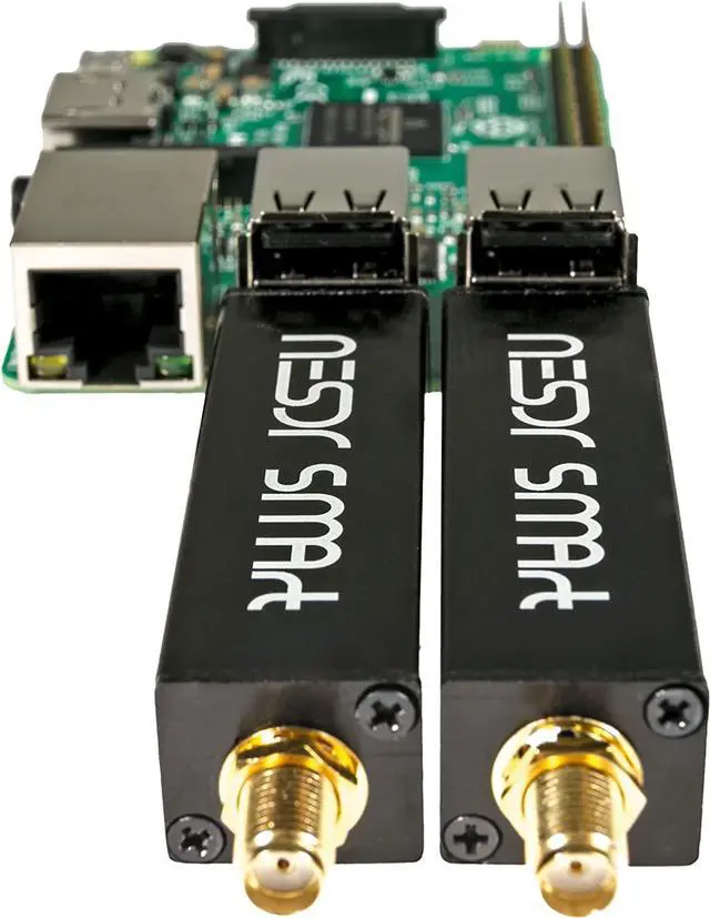 Alt view image 5 of 6 - Nooelec RTL-SDR v5 SDR - NESDR Smart HF/VHF/UHF (100kHz-1.75GHz) Software Defined Radio. Premium RTLSDR w/ 0.5PPM TCXO, SMA Input & Aluminum Enclosure. RTL2832U & R820T2 (R860)-Based Radio