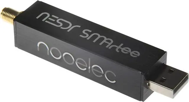 Alt view image 5 of 7 - NESDR SMArTee v2 Bundle - Premium RTL-SDR w/Integrated Bias Tee, Aluminum Enclosure, 0.5PPM TCXO, SMA Input, Antenna Base & 3 Antennas. RTL2832U & R820T2-Based Software Defined Radio (SDR)