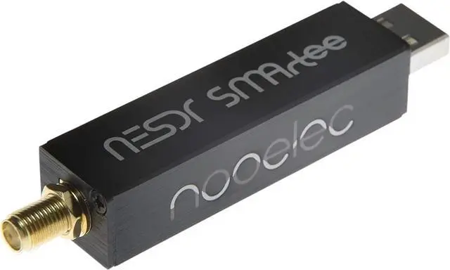 Alt view image 4 of 7 - NESDR SMArTee v2 Bundle - Premium RTL-SDR w/Integrated Bias Tee, Aluminum Enclosure, 0.5PPM TCXO, SMA Input, Antenna Base & 3 Antennas. RTL2832U & R820T2-Based Software Defined Radio (SDR)