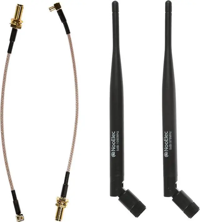 Alt view image 6 of 6 - Nooelec 1090ES & UAT - Radios and High Gain Antennas. Dual-Band NESDR Nano 2 ADS-B (978MHz & 1090MHz) Bundle, Starter Edition, for Stratux, Avare, Foreflight & FlightAware