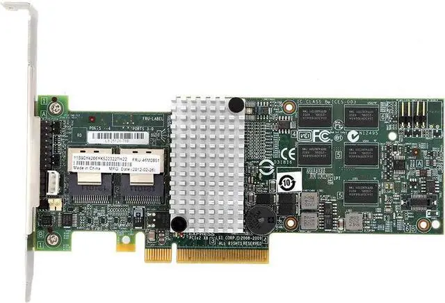 Main image of Smart Array Card RAID Controller, IBM M5015 Megaraid 9260 to 8i SATA/SAS Controller RAID 6G PCIe x8 for LSI 46M0851