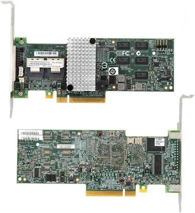 Alt view image 6 of 7 - Smart Array Card RAID Controller, IBM M5015 Megaraid 9260 to 8i SATA/SAS Controller RAID 6G PCIe x8 for LSI 46M0851